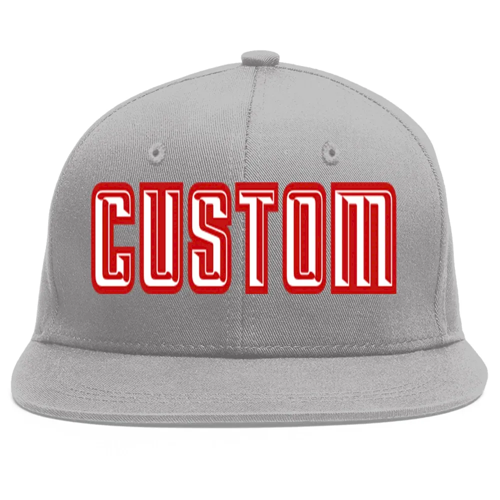 Custom Red Black-White Color Block Personalized Half Heart Pattern Authentic Baseball Jersey