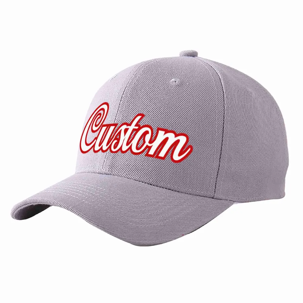 Custom Gray Aqua-Black Curved Eaves Sport Baseball Cap Design for Men/Women/Youth