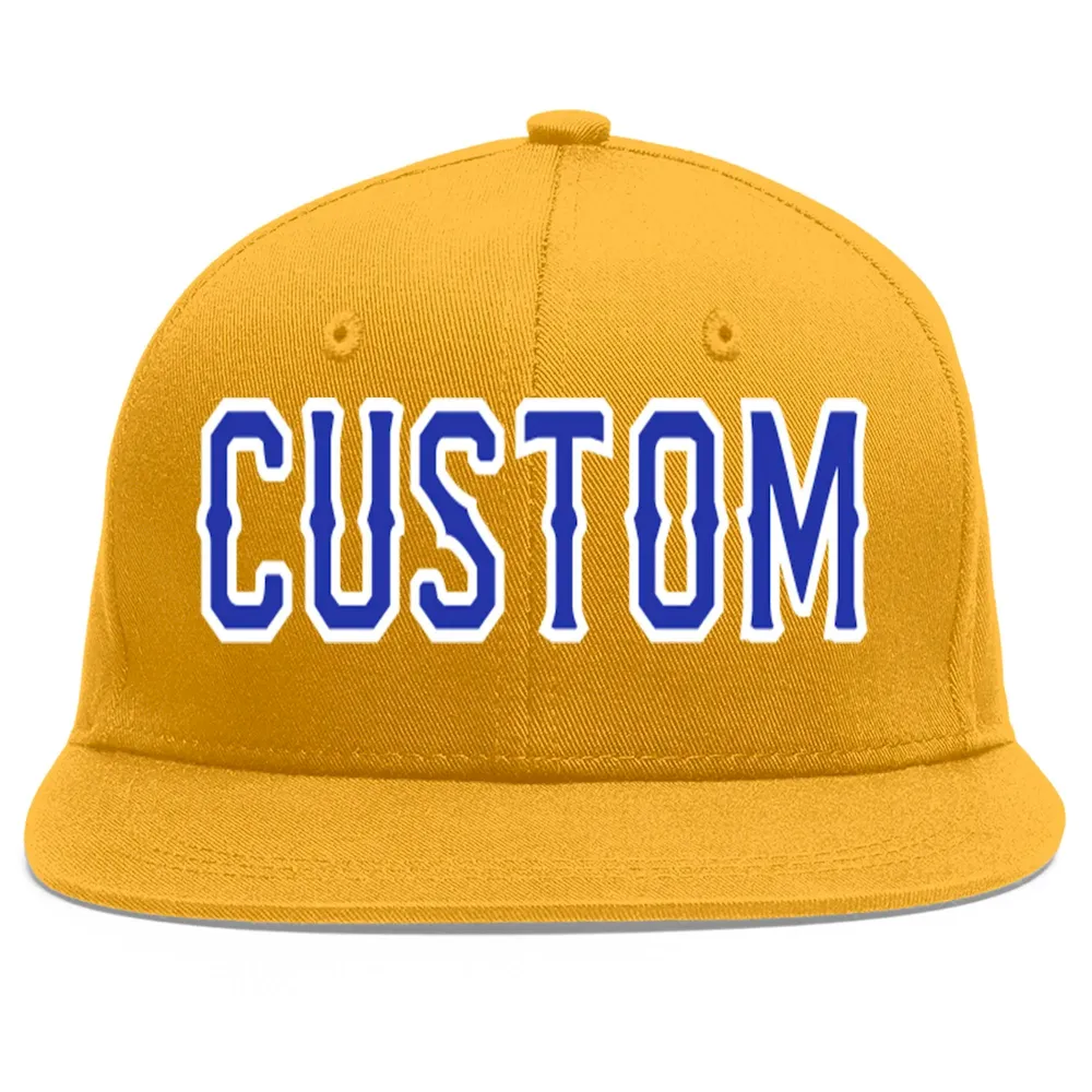 Custom Navy White-Yellow Los Angeles City Connect Baseball Jersey