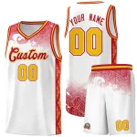 Custom Light Blue Side Blocks Sports Uniform Basketball Jersey