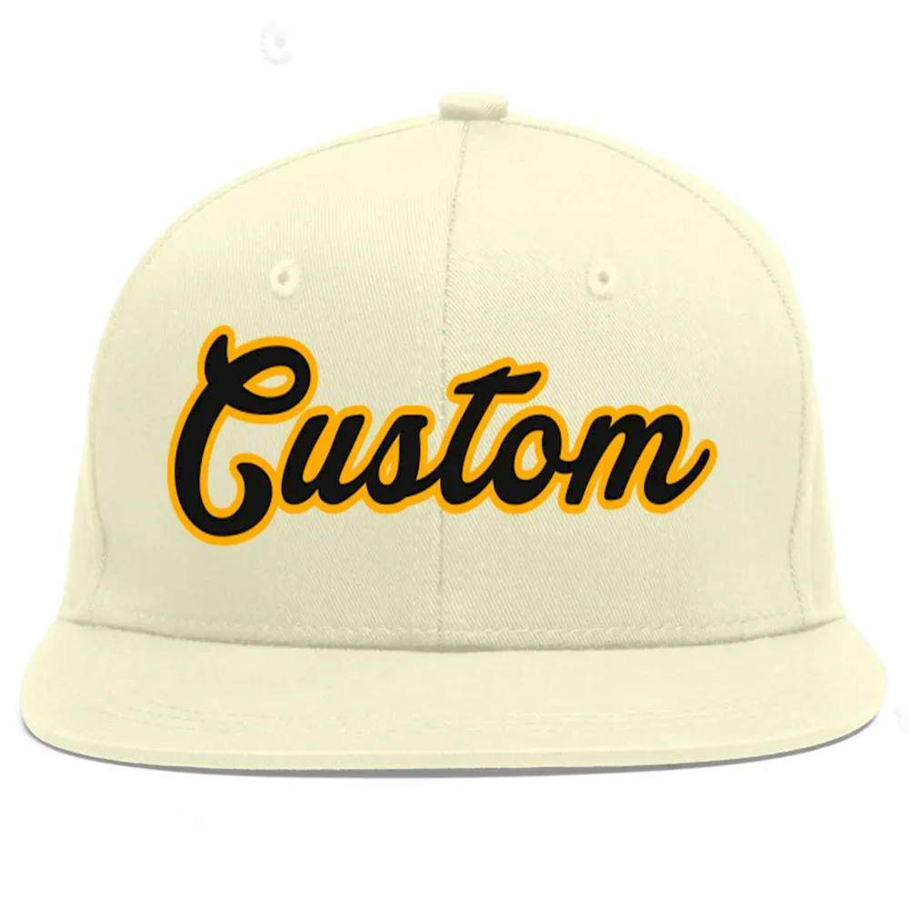 Custom Royal Orange Personalized Star Graffiti Pattern Authentic Two-Button Baseball Jersey