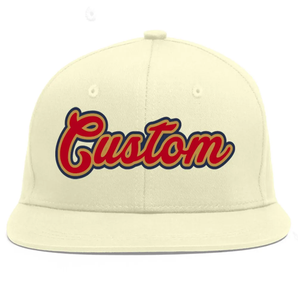 Custom Royal Gold Personalized Star Graffiti Pattern Authentic Two-Button Baseball Jersey