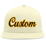 Custom Crimson Gold Personalized Star Graffiti Pattern Authentic Two-Button Baseball Jersey