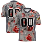 Custom Personalized Printed Graffiti Pattern Design Authentic Football Jersey