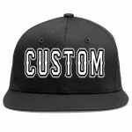 Custom Cream Navy-Red American Flag Authentic Baseball Jersey