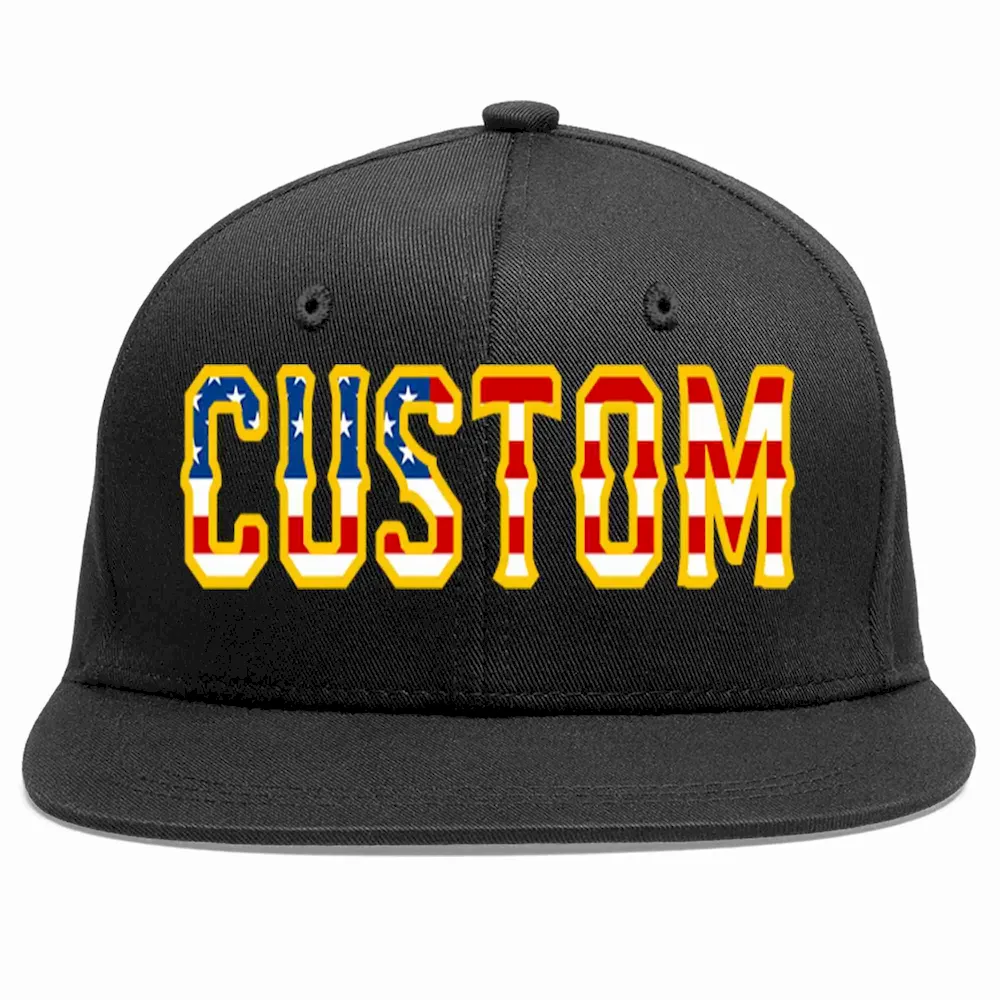 Custom Grey White-Navy American Flag Authentic Baseball Jersey
