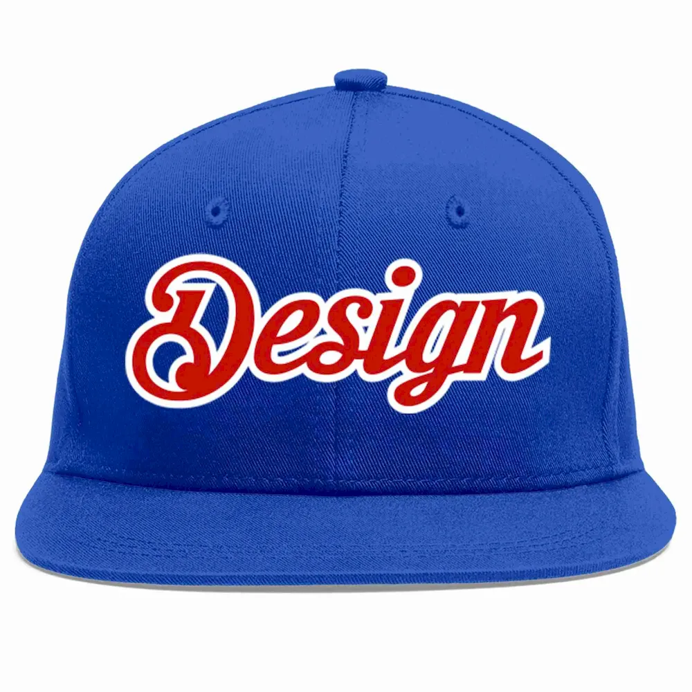 Custom Gold Royal Royal-White Gradient Fashion Authentic Two-Button Baseball Jersey