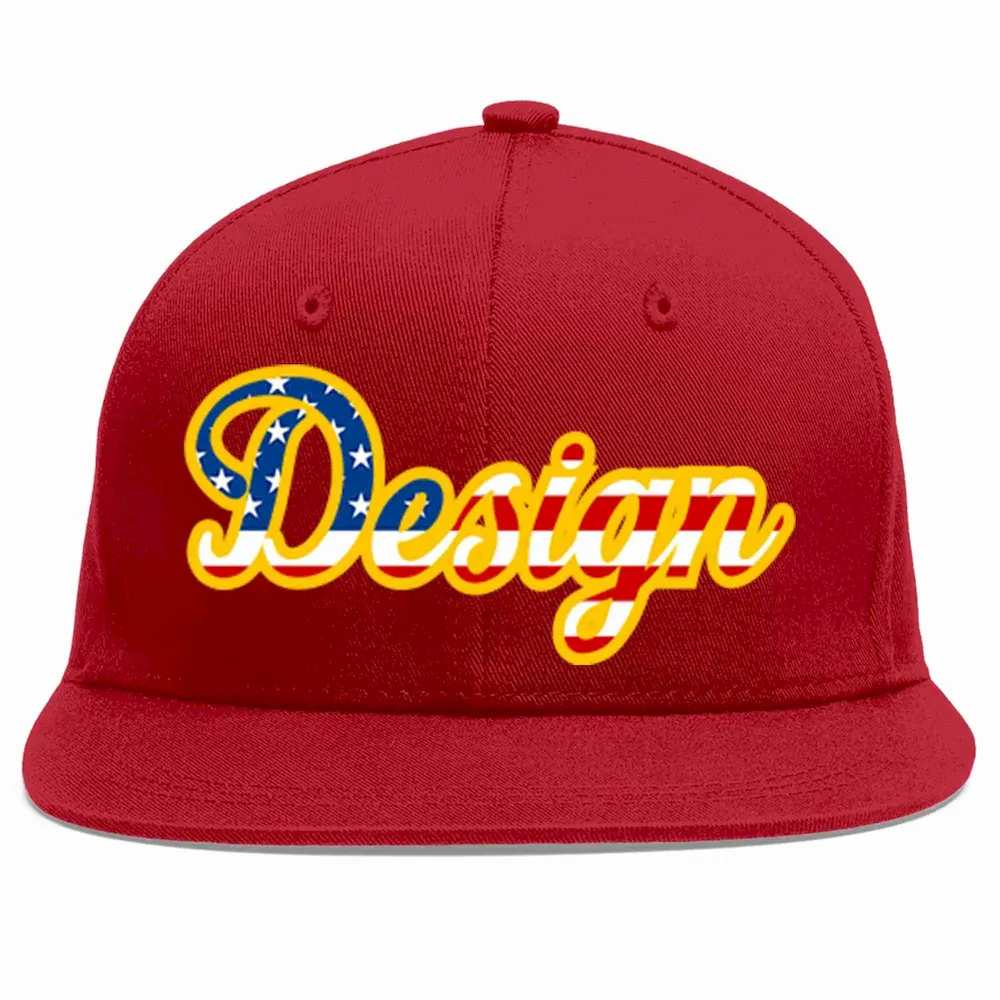 Custom Khaki Crimson-Black Personalized Gradient Font And Side Design Authentic Baseball Jersey