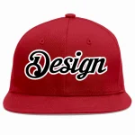 Custom Old Gold Crimson-Black Personalized Gradient Font And Side Design Authentic Baseball Jersey