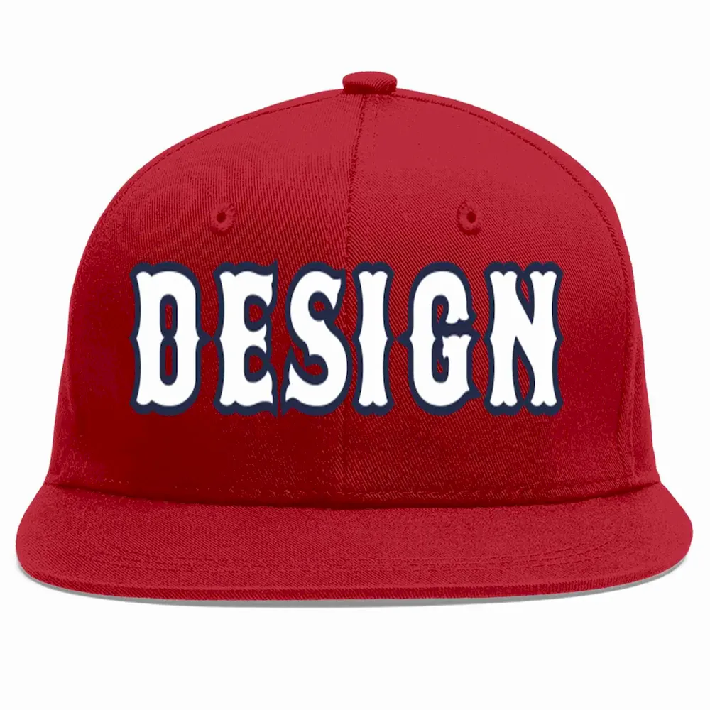 Custom Navy Pink-Gold Personalized Gradient Font And Side Design Authentic Baseball Jersey