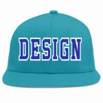 Custom Purple Aqua Sequins Pattern Gradient Fashion Authentic Baseball Jersey