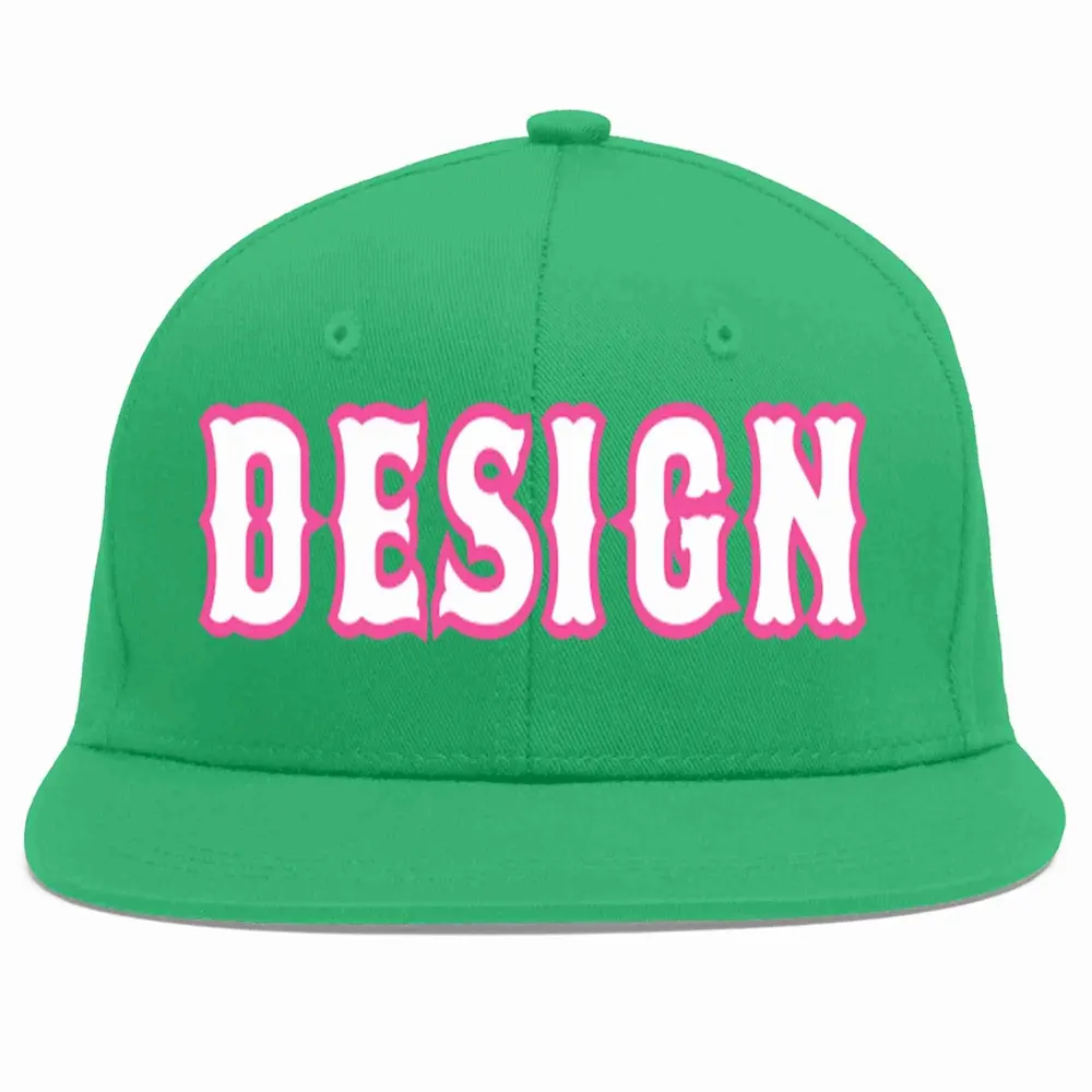 Custom Green Crimson Pinstripe Personalized Gradient Authentic Baseball Jersey