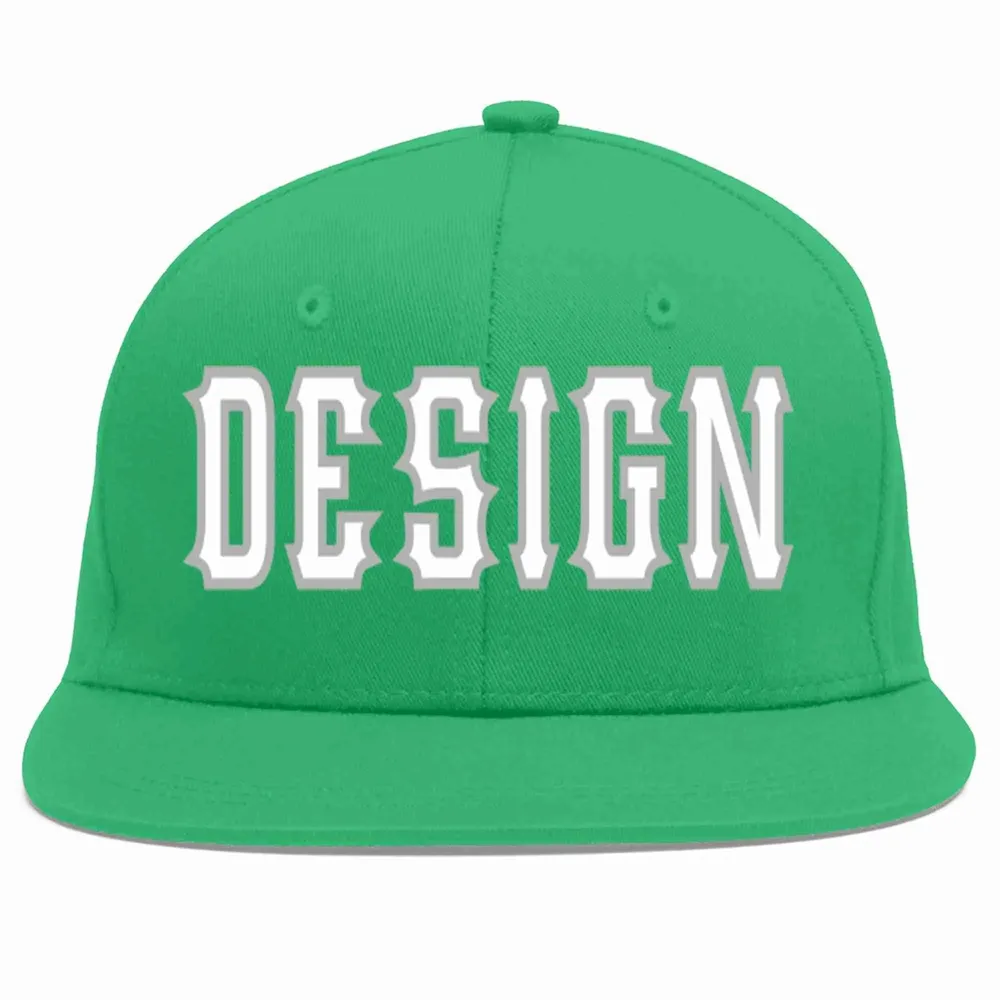 Custom Royal Kelly Green Personalized Half Stripe Design Authentic Baseball Jersey