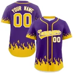 Custom Royal White-Royal Graffiti Pattern Authentic Baseball Jersey