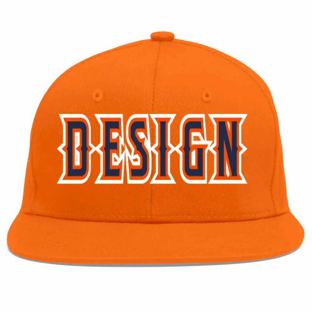 Custom Orange Gray-Black Gradient Stripe Fashion Authentic Two-Button Baseball Jersey