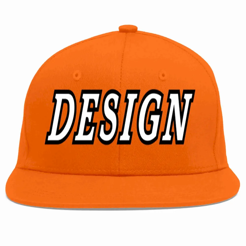 Custom Royal Orange-White Stripe Fashion Authentic Baseball Jersey