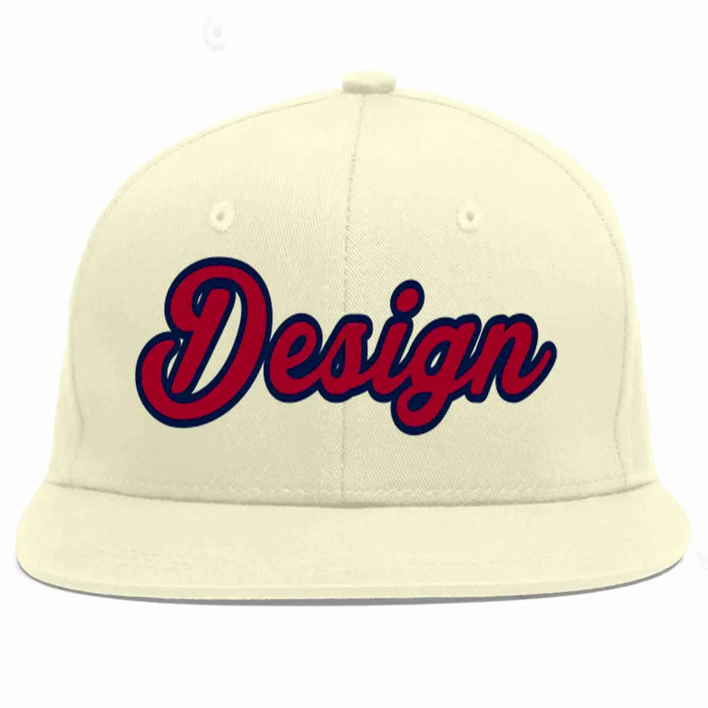 Custom Red Yellow Thick Stripe Fashion Design Authentic Baseball Jersey