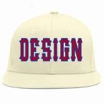 Custom White Navy Stripe Fashion Authentic Two-Button Baseball Jersey
