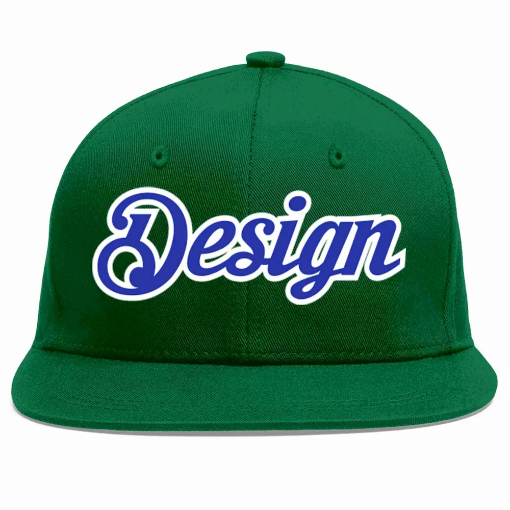 Custom Neon Green Navy Raglan Sleeves Gradient Thick Stripe Authentic Baseball Jersey