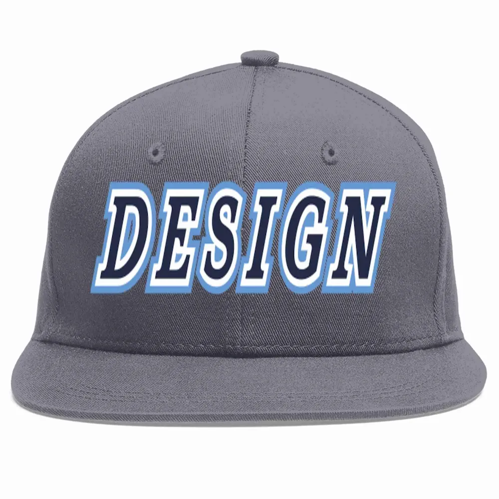 Custom Navy Gray Navy Classic Style Baseball Jersey for Women