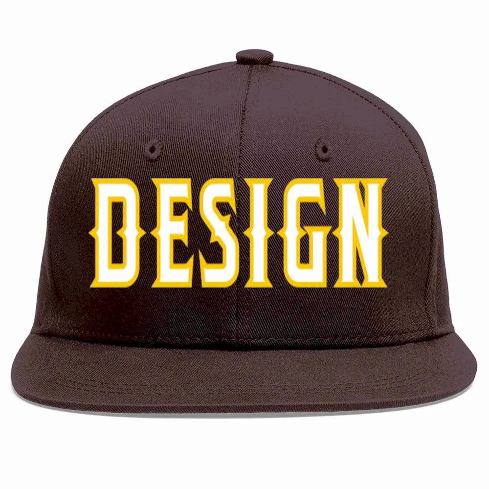 Custom Red Yellow-White Personalized Side Two-Tone Design Authentic Baseball Jersey