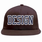 Custom Crimson Khaki Personalized Gradient Side Design Authentic Baseball Jersey