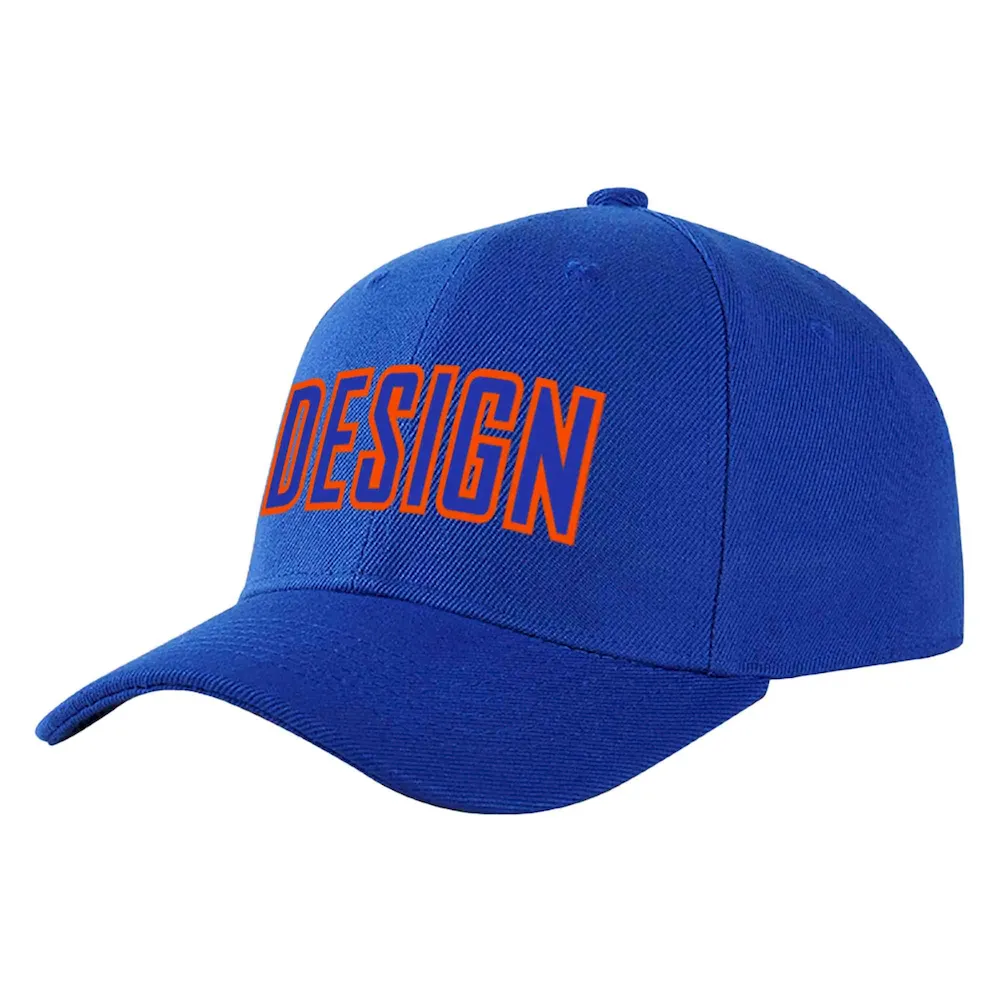 Custom Yellow Aqua-White Curved Eaves Sport Design Baseball Cap