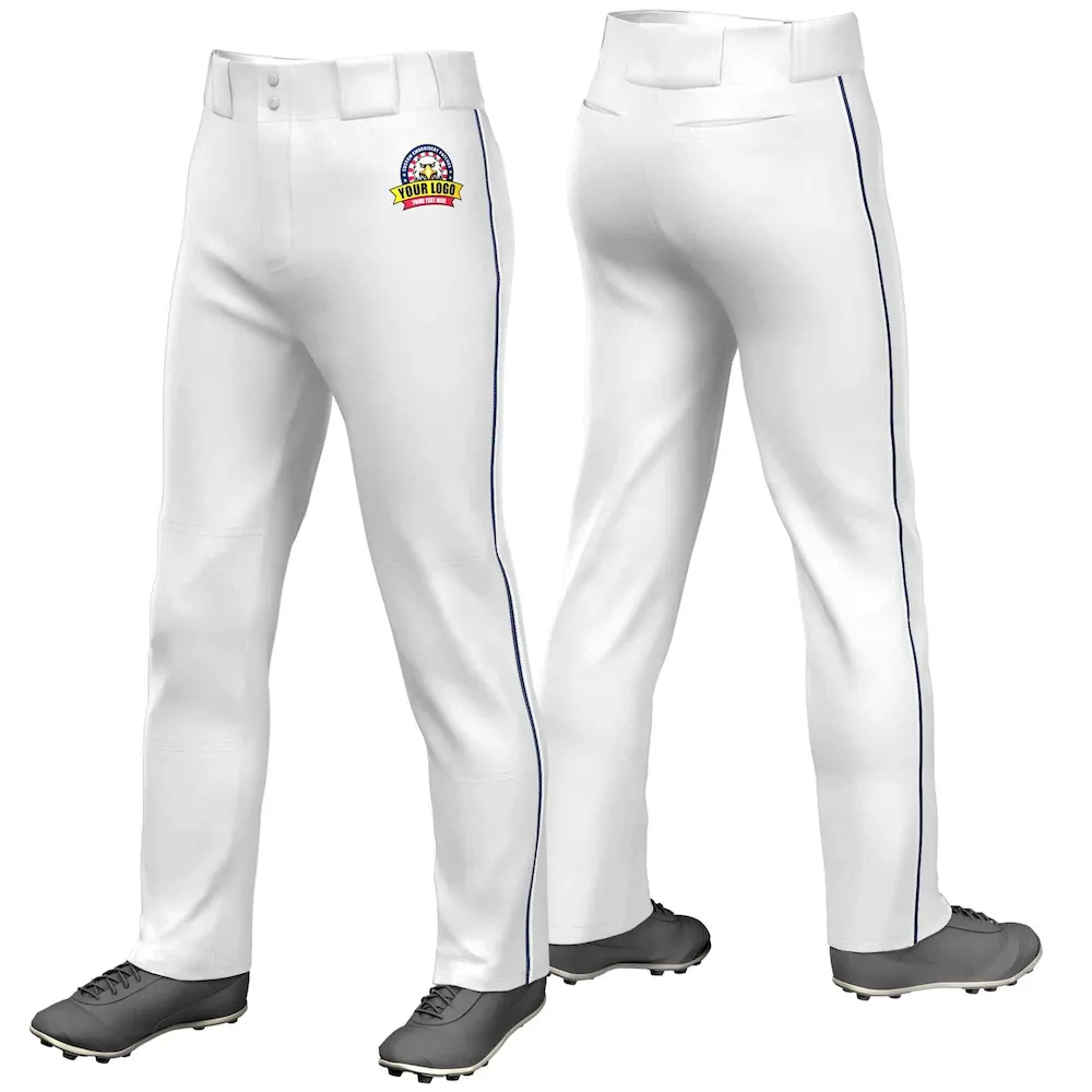 Custom Aqua Royal-White Classic Style Hockey Jersey