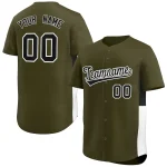Custom Pink White Personalized Side Two-Tone Design Authentic Baseball Jersey
