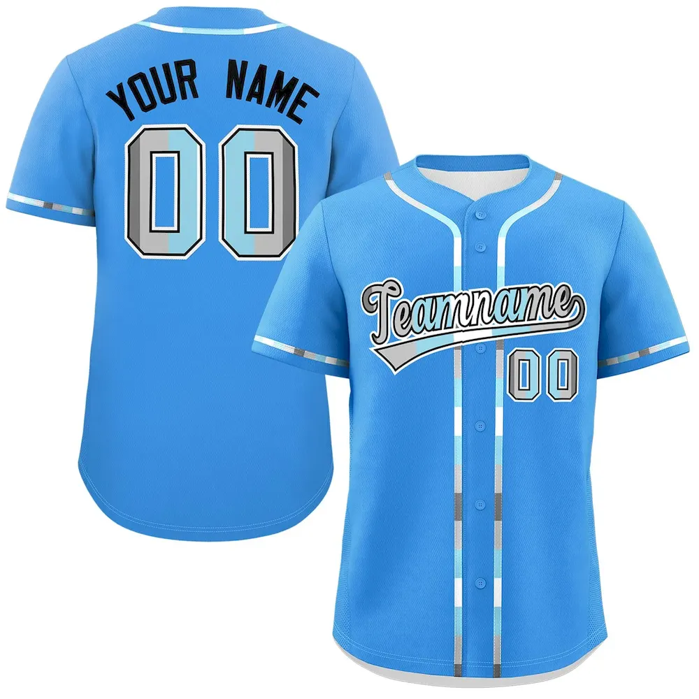 Custom Gray Demiboy For Pride Month Classic Style Authentic Baseball Jersey