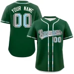 Custom Kelly Green Demiboy For Pride Month Classic Style Authentic Baseball Jersey