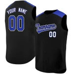 Custom Kelly Green Royal Personalized Classic Authentic Sleeveless Baseball Jersey
