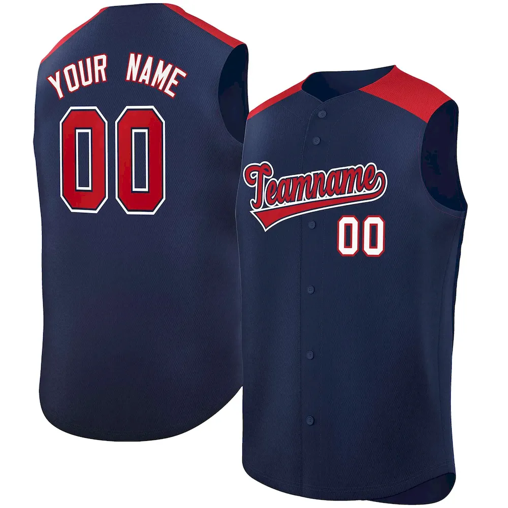 Custom Black Gold Personalized Classic Authentic Sleeveless Baseball Jersey