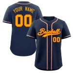 Custom Purple Gray-White Classic Style Authentic Baseball Jersey