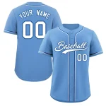 Custom Orange Royal-White Classic Style Authentic Baseball Jersey