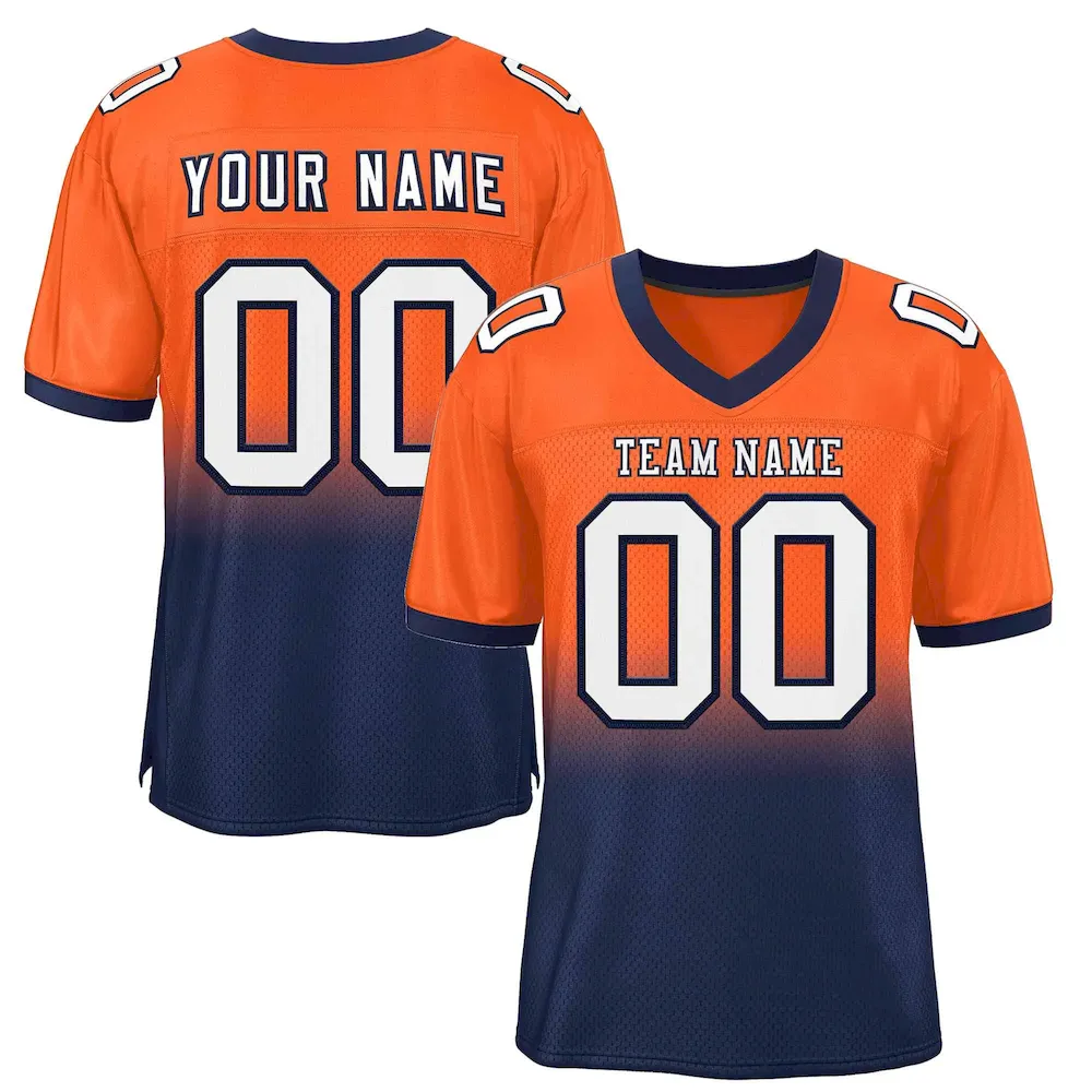 Custom Orange Black Crew Neck Raglan Long Sleeve Performance T-Shirt