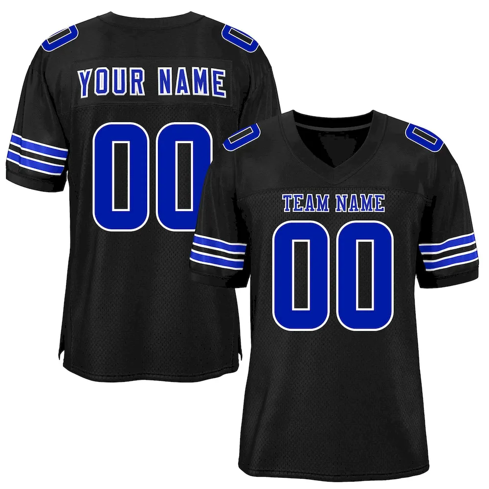 Custom Red White-Gray Classic Style Authentic Football Jersey