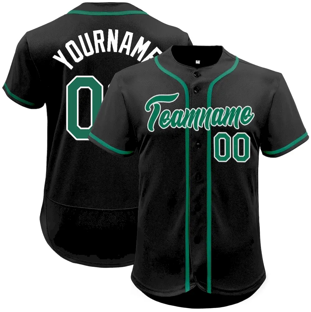 Custom Button Down Baseball Jersey Team Sports Shirts