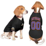 Custom Orange Black Orange-White Classic Style Hockey Jersey