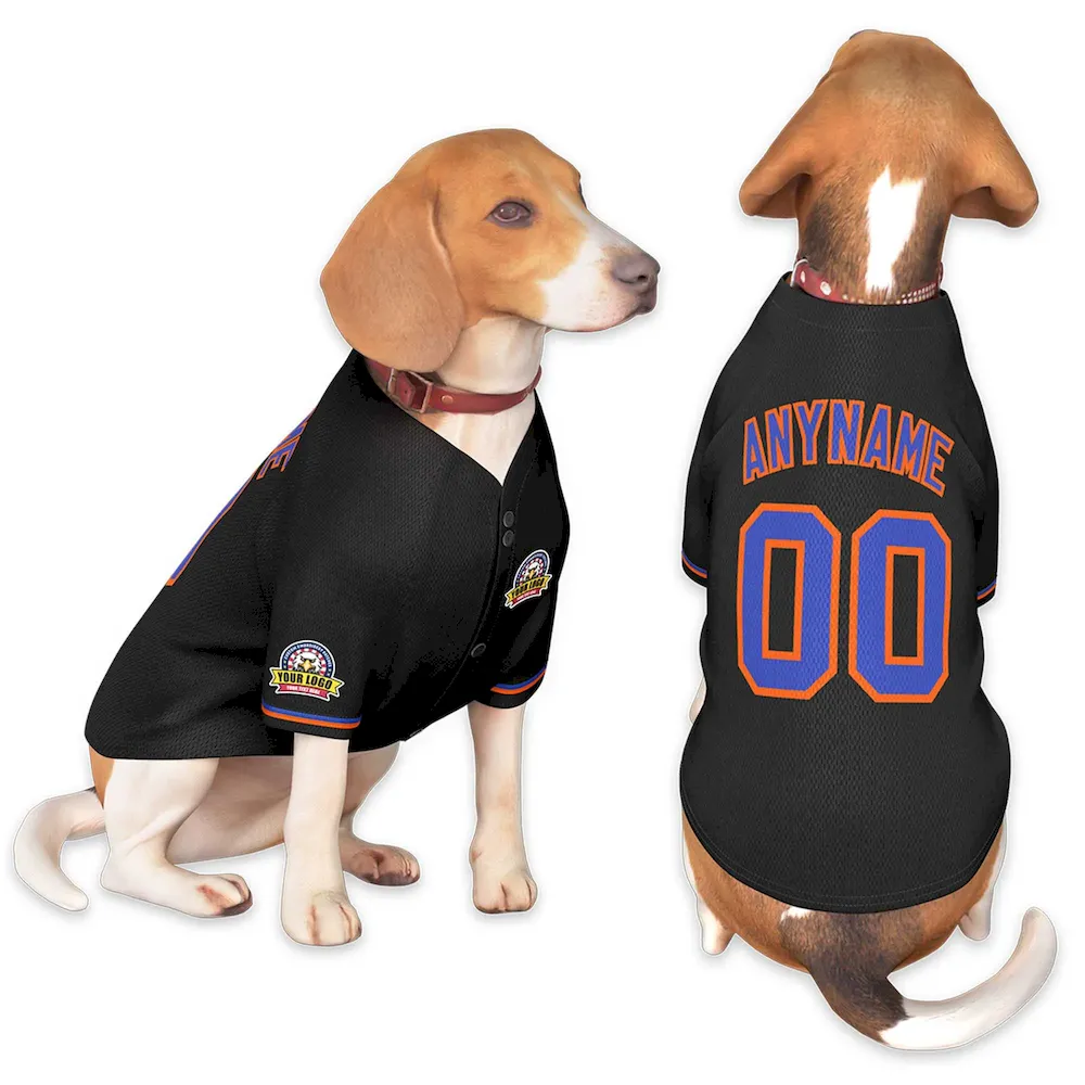Custom Orange Black Orange-White Classic Style Hockey Jersey