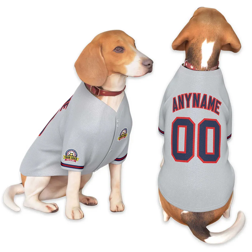 Custom Brown Gray-White Classic Style Hockey Jersey