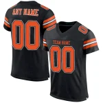 Custom Powder Blue White-Red Classic Style Mesh Authentic Football Jersey