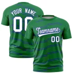 Custom Pink White Personalized Shoulder Star Pattern Authentic Football Jersey