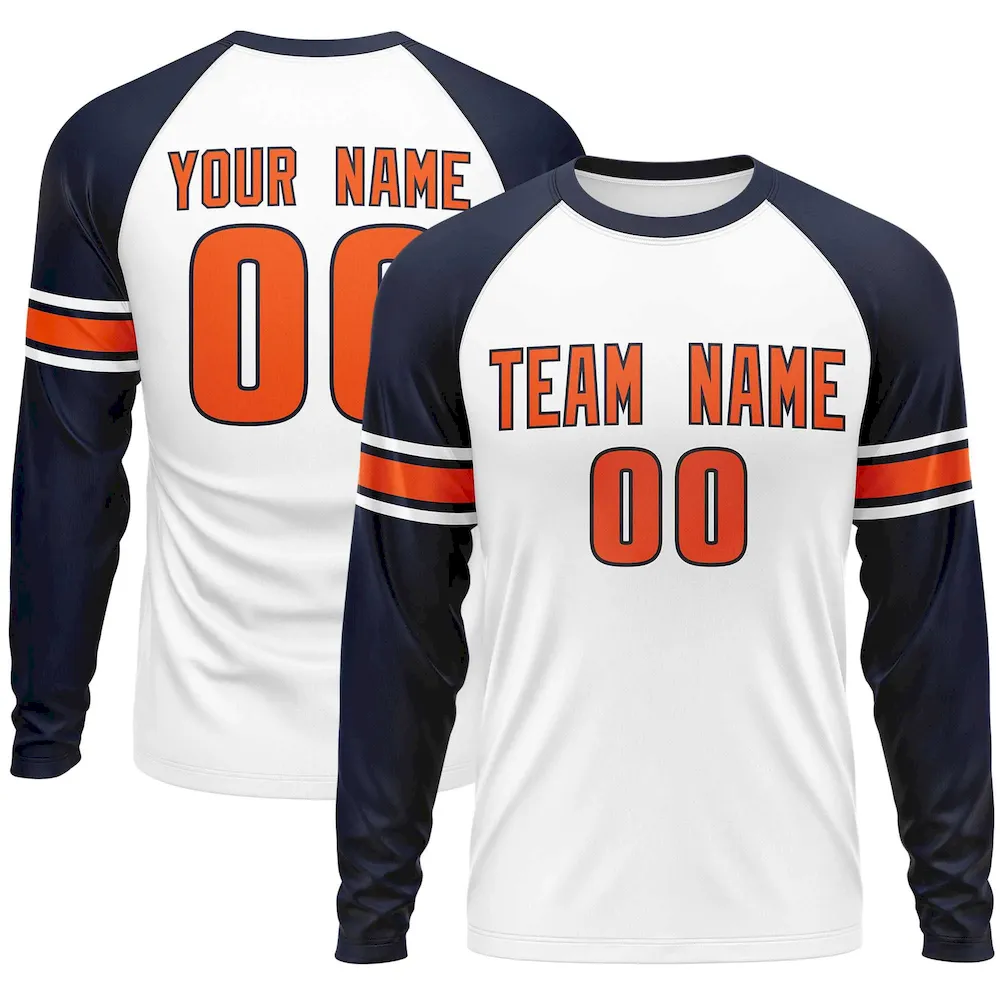 Custom Orange Kelly Green-White Personalized Star Graffiti Pattern Authentic Football Jersey