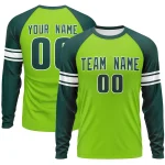 Custom Royal Varsity Full-Snap Color Block Letterman Jacket