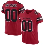 Custom Black Varsity Full-Snap Color Block Letterman Jacket