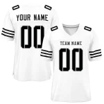 Custom Royal Crimson-White Crew Neck Personalized Raglan Long Sleeve Performance T-Shirt