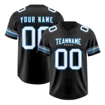 Custom Light Blue Navy-Red Thick Slash Fashion Tops Mesh Basketball Jersey For Women