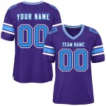 Custom Pink Purple White Crew Neck Personalized Raglan Long Sleeve Performance T-shirt
