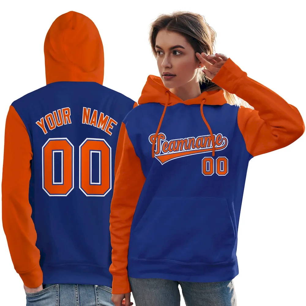 Custom Yellow Royal Split Personalized Graffiti Raglan Sleeve Authentic Baseball Jersey